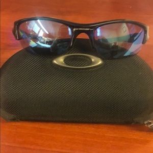 Pink Oakley Sun Glasses & Case